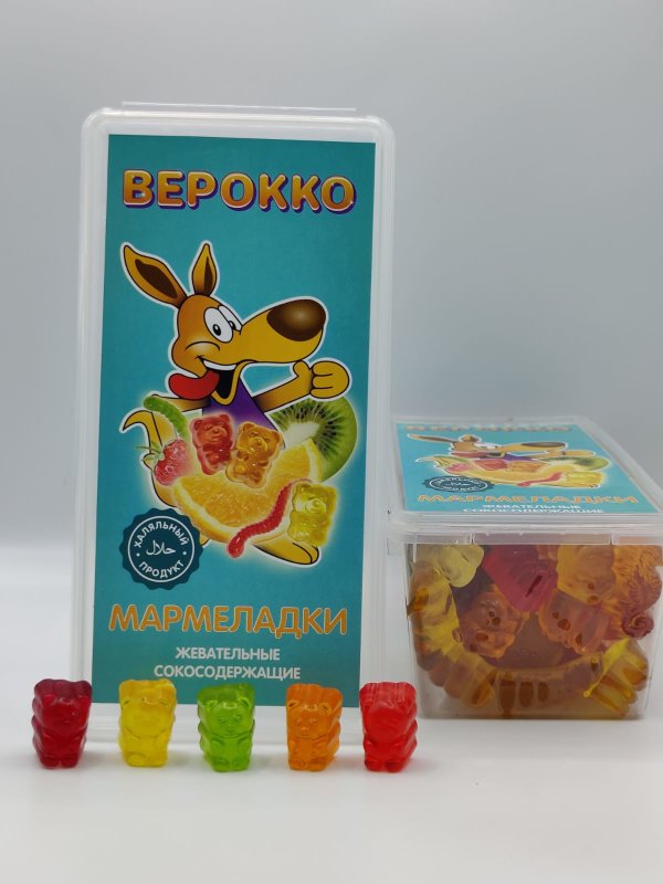 №2 Жевательный мармелад Мишки фруктовые, 250г   в Новотроицке